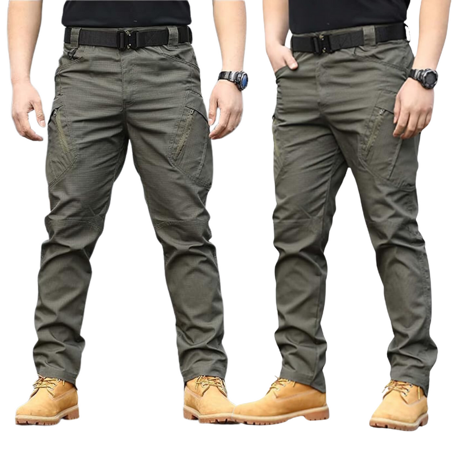 Men's Tactical Cargo Trousers Water-Resistant Outdoor Hiking – product view 3 | Buffalo Gears