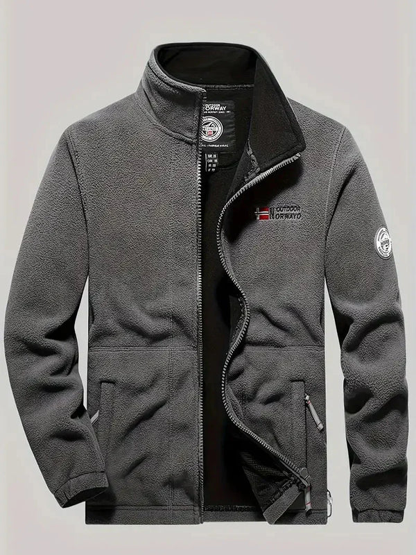 Men's Thermal Fleece Jacket Warm Outdoor Hiking