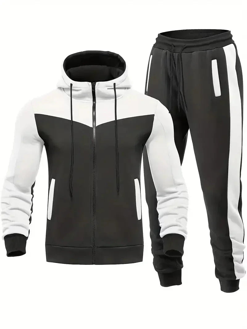 Men's Two-Piece Tracksuit Breathable Performance Sports Jogger Set – product view 3 | Buffalo Gears