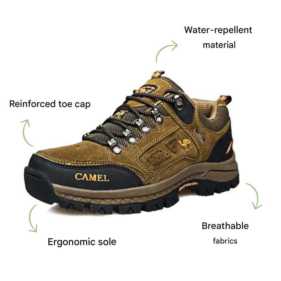 Men's Water-Resistant Hiking Shoes Breathable Outdoor Trekking Boots – product view 9 | Buffalo Gears
