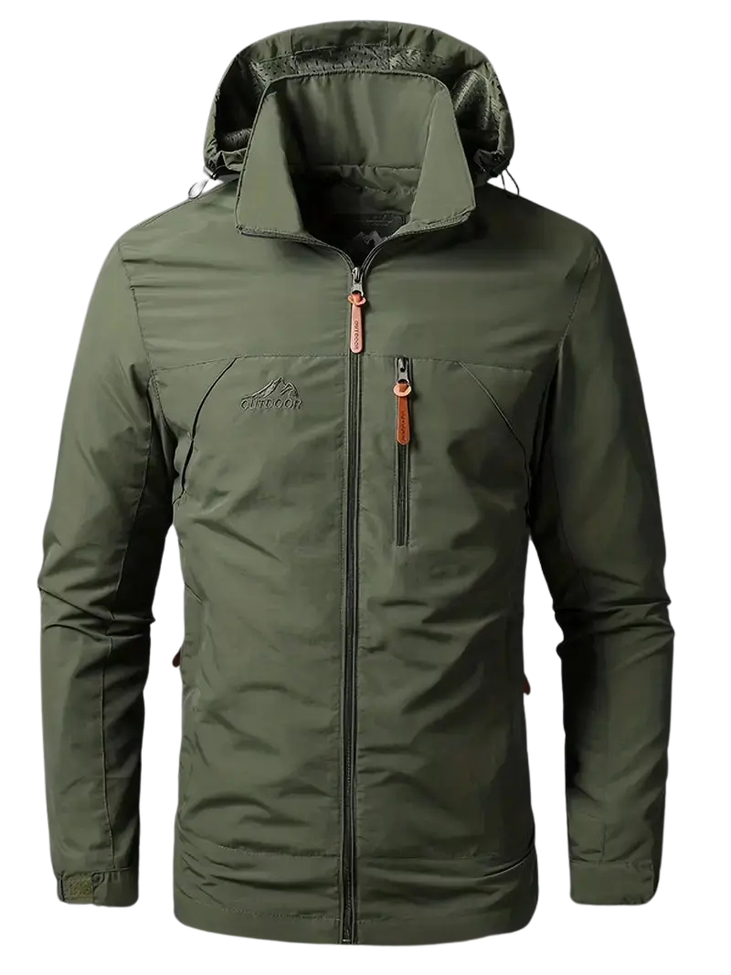 Men's Waterproof Wind-Resistant Jacket Breathable Outdoor Spring Coat – product view 1 | Buffalo Gears