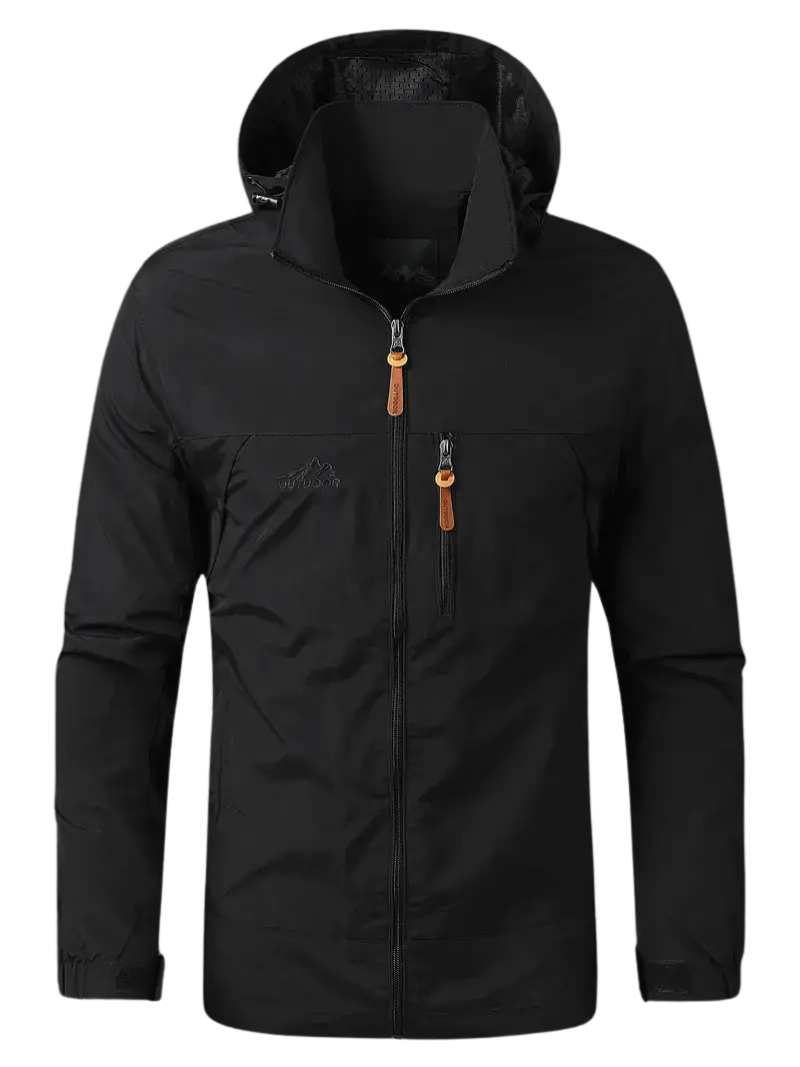 Men's Waterproof Wind-Resistant Jacket Breathable Outdoor Spring Coat – product view 5 | Buffalo Gears