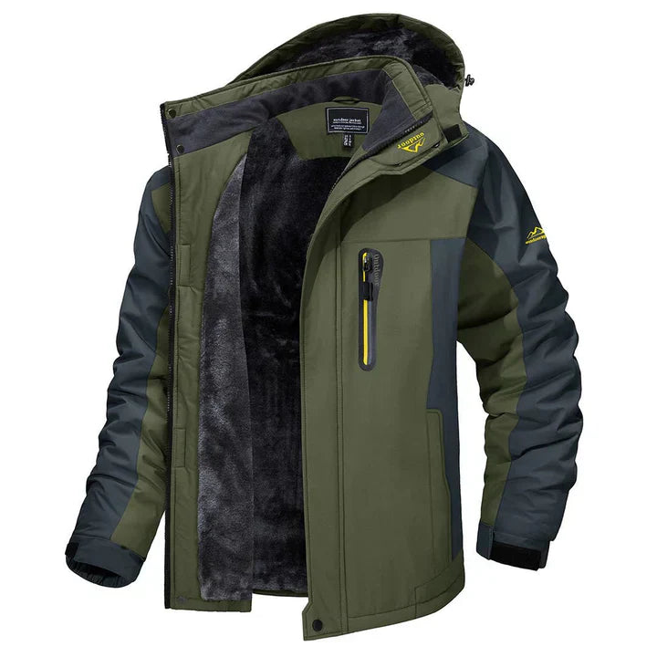 Men's Waterproof Wind-Resistant Winter Jacket Insulated Outdoor Coat – product view 1 | Buffalo Gears