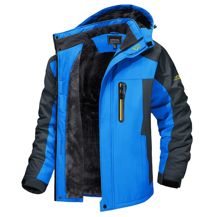 Men's Waterproof Wind-Resistant Winter Jacket Insulated Outdoor Coat – product view 3 | Buffalo Gears