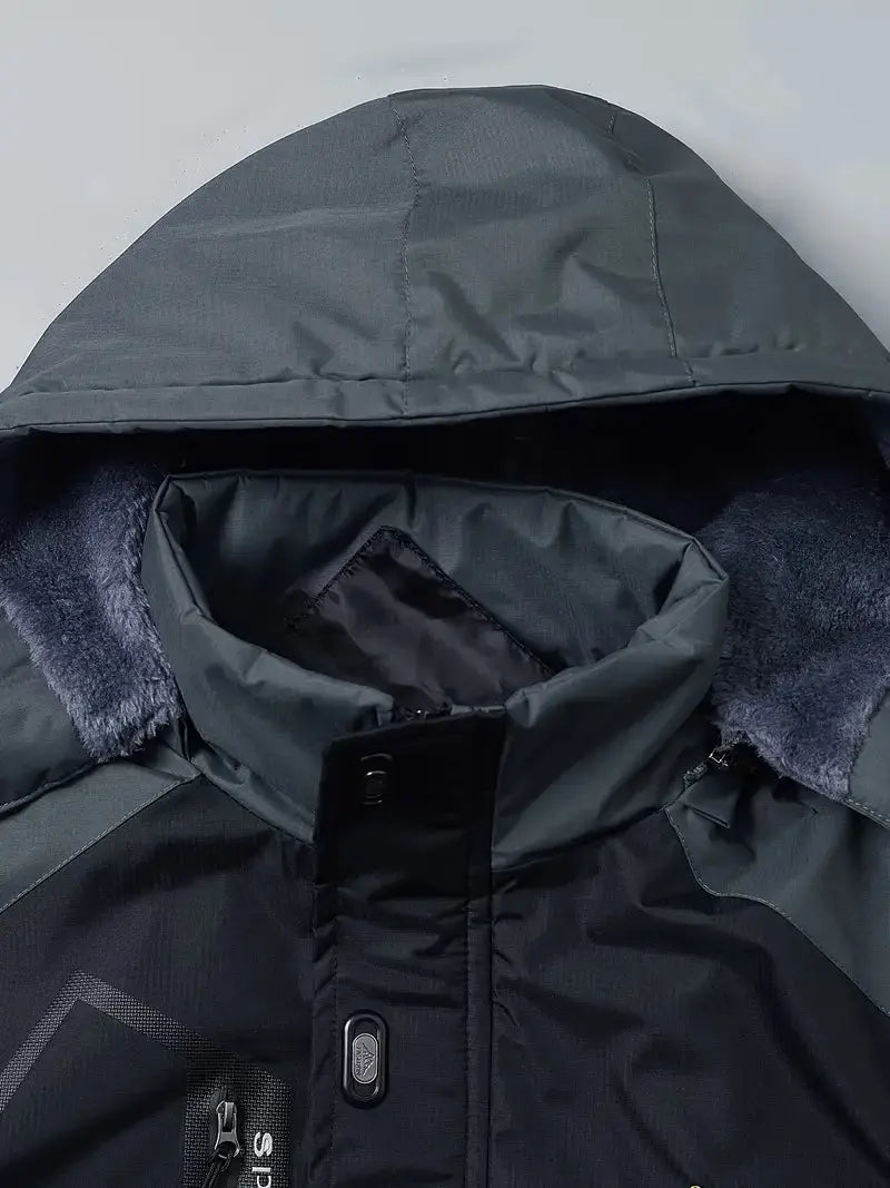 Men's Waterproof Wind-Resistant Winter Jacket Insulated Outdoor Coat – product view 4 | Buffalo Gears
