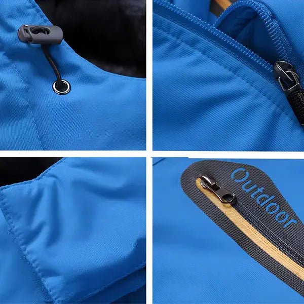 Men's Waterproof Wind-Resistant Winter Jacket Insulated Outdoor Coat – product view 8 | Buffalo Gears