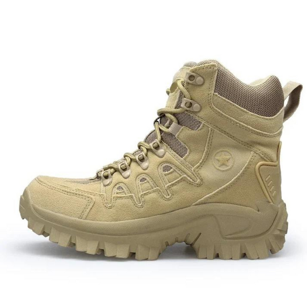 Men's Weather-Resistant Outdoor Boots Lightweight Tactical Hiking Shoes