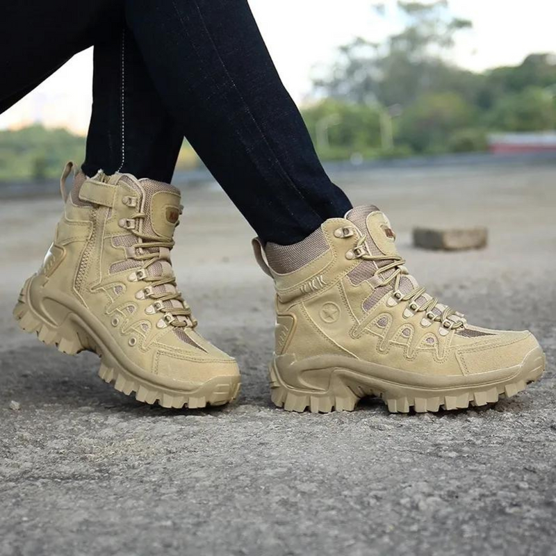 Men's Weather-Resistant Outdoor Boots Lightweight Tactical Hiking Shoes – product view 9 | Buffalo Gears