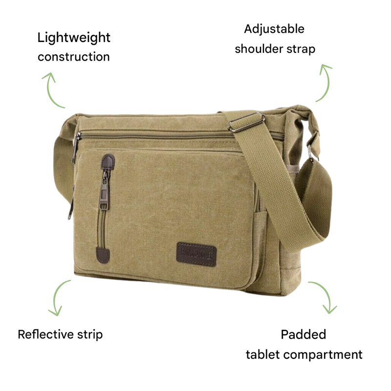 Outdoor Shoulder Bag Travel Crossbody High-Capacity Sling – product view 2 | Buffalo Gears