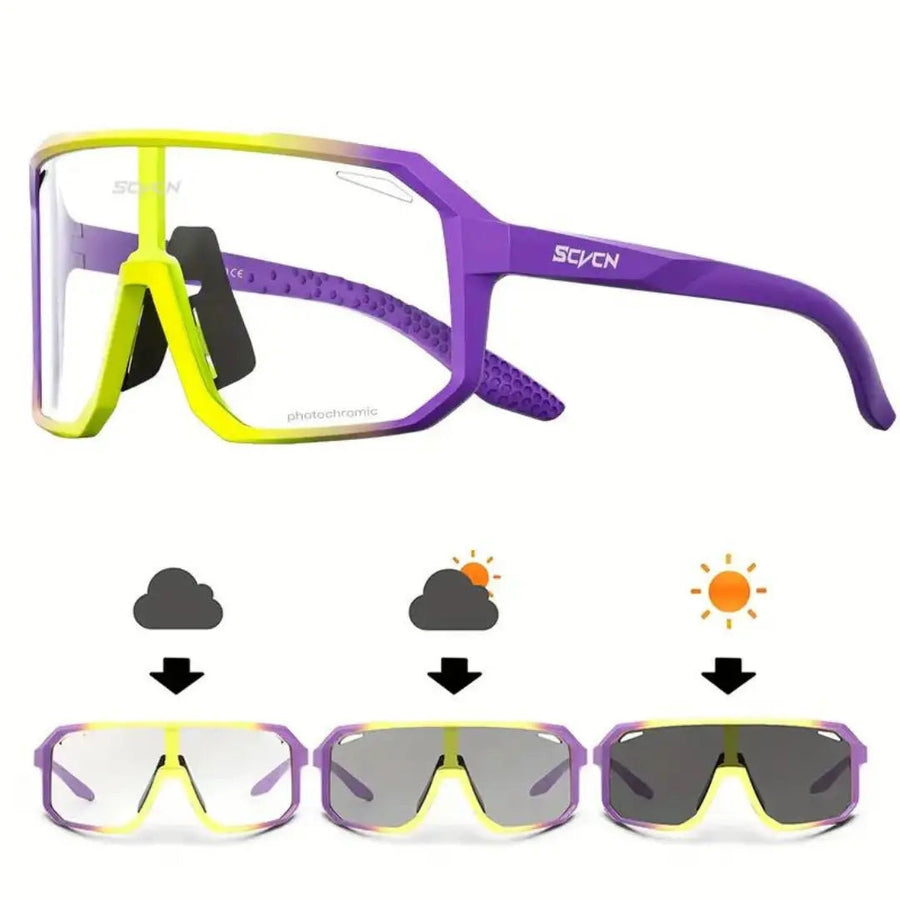 Photochromic Cycling Sunglasses UV-Protection Lightweight Sports – product view 5 | Buffalo Gears