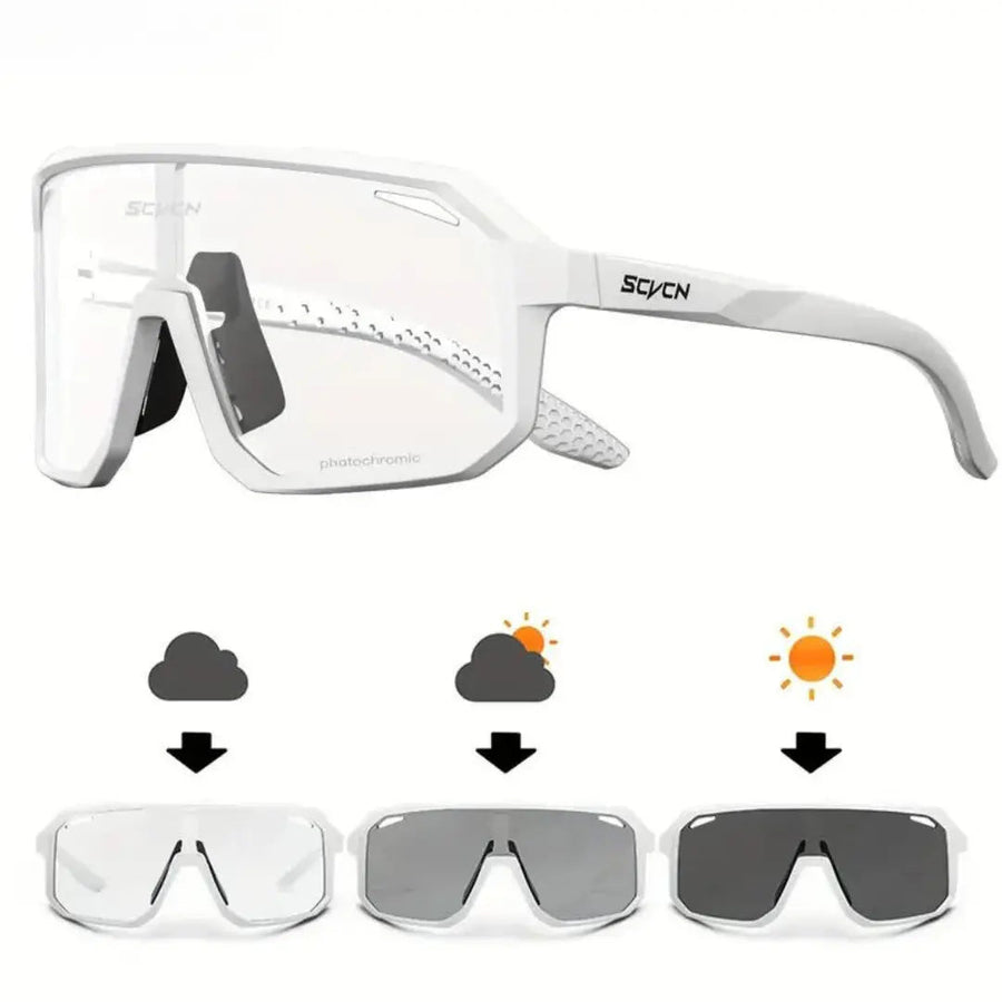 Photochromic Cycling Sunglasses UV-Protection Lightweight Sports – product view 8 | Buffalo Gears