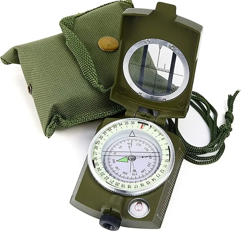 Professional Compass Military Folding Water-Resistant Outdoor Survival – product view 1 | Buffalo Gears