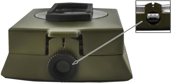 Professional Compass Military Folding Water-Resistant Outdoor Survival – product view 4 | Buffalo Gears