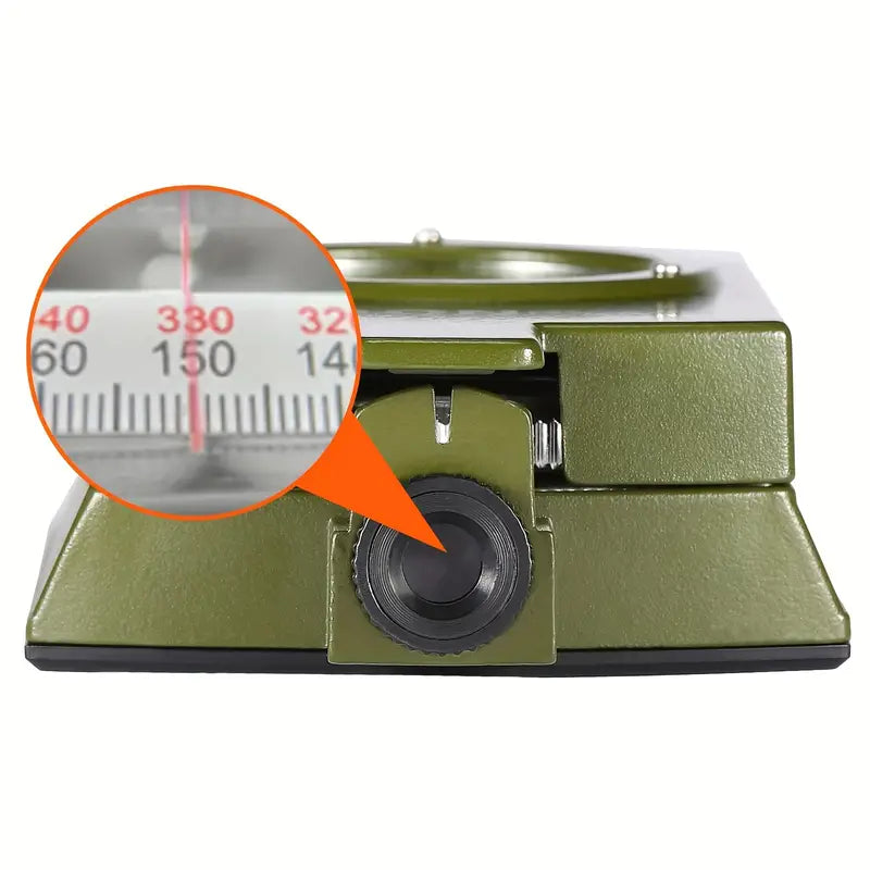 Professional Compass Military Folding Water-Resistant Outdoor Survival – product view 5 | Buffalo Gears