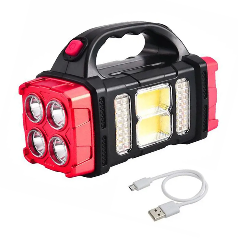 Solar Emergency Torch Power Bank Weather-Resistant LED Camping Light – product view 3 | Buffalo Gears
