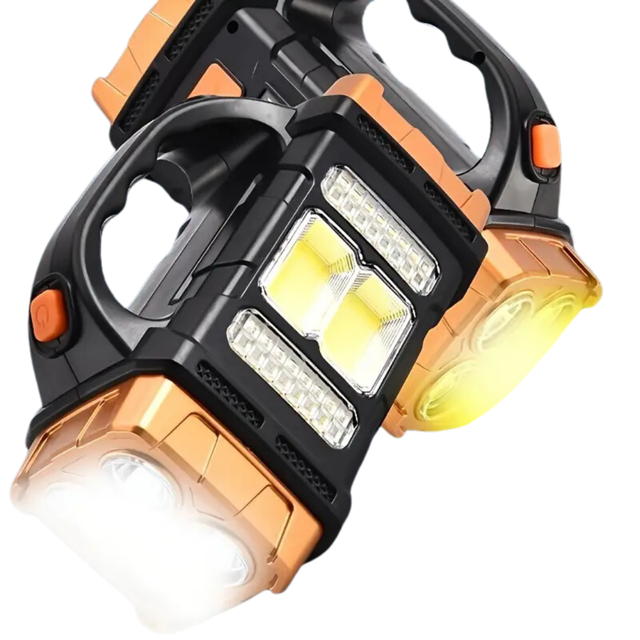 Solar Emergency Torch Power Bank Weather-Resistant LED Camping Light – product view 6 | Buffalo Gears