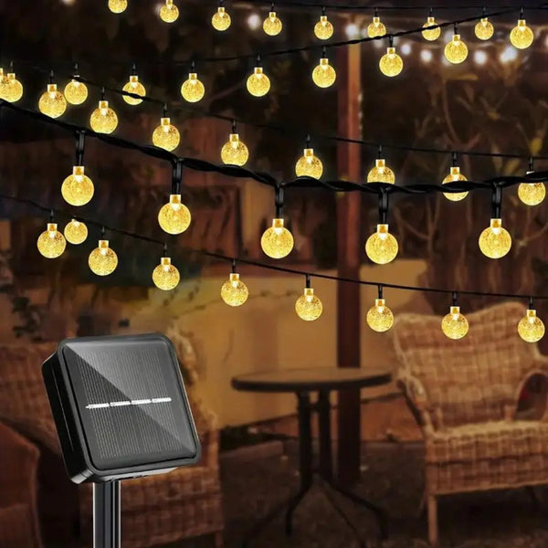 Solar LED String Lights Waterproof Outdoor Garden Camping