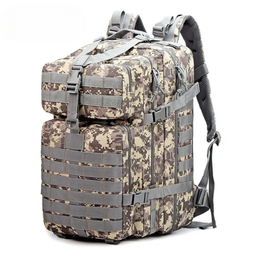 Tactical Backpack Molle System Water-Resistant Military Outdoor Pack – product view 2 | Buffalo Gears