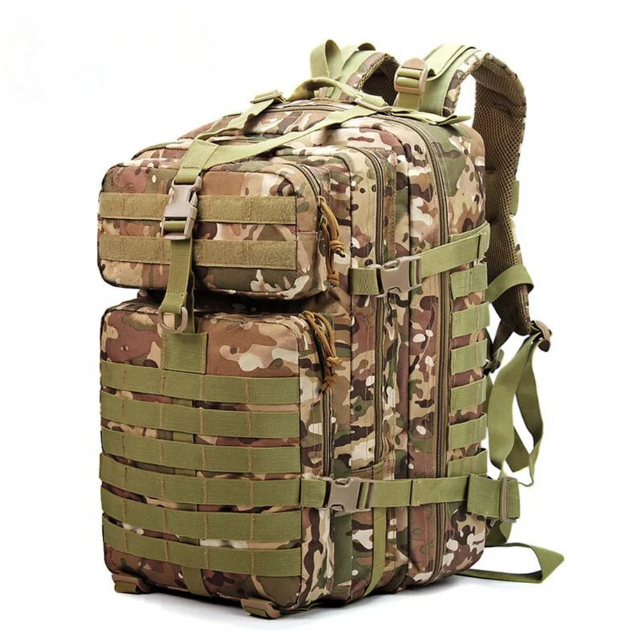 Tactical Backpack Molle System Water-Resistant Military Outdoor Pack – product view 3 | Buffalo Gears