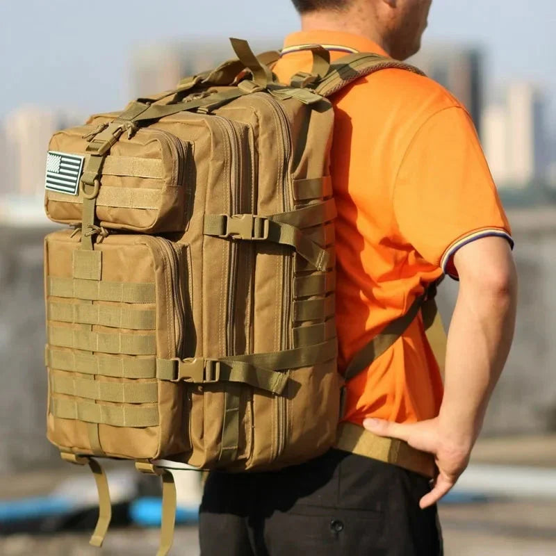 Tactical Backpack Molle System Water-Resistant Military Outdoor Pack – product view 9 | Buffalo Gears