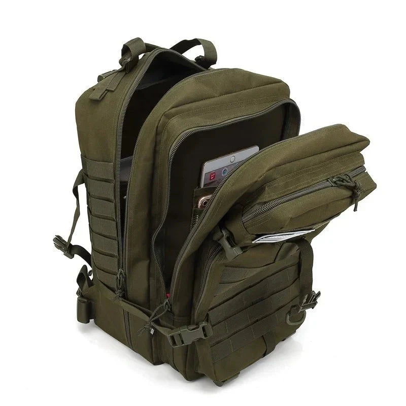 Tactical Backpack Molle System Water-Resistant Military Outdoor Pack – product view 12 | Buffalo Gears