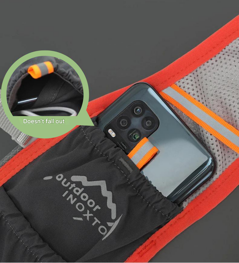 Trail Running Vest with Soft Flask Hydration Backpack Unisex – product view 7 | Buffalo Gears