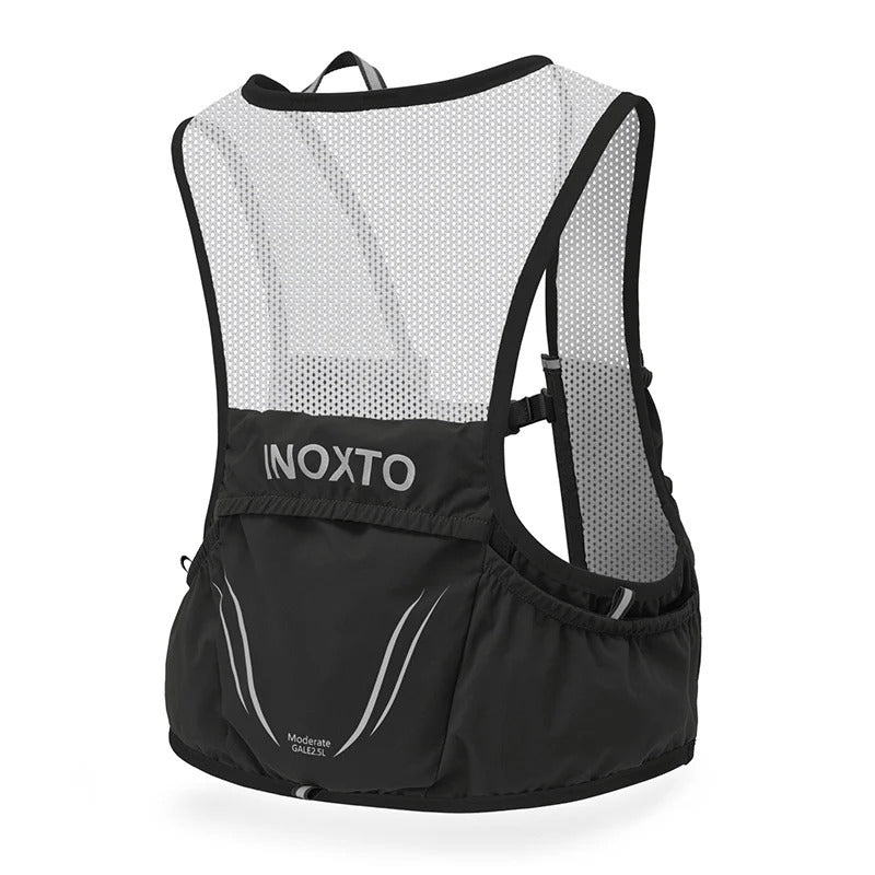 Trail Running Vest with Soft Flask Hydration Backpack Unisex – product view 10 | Buffalo Gears