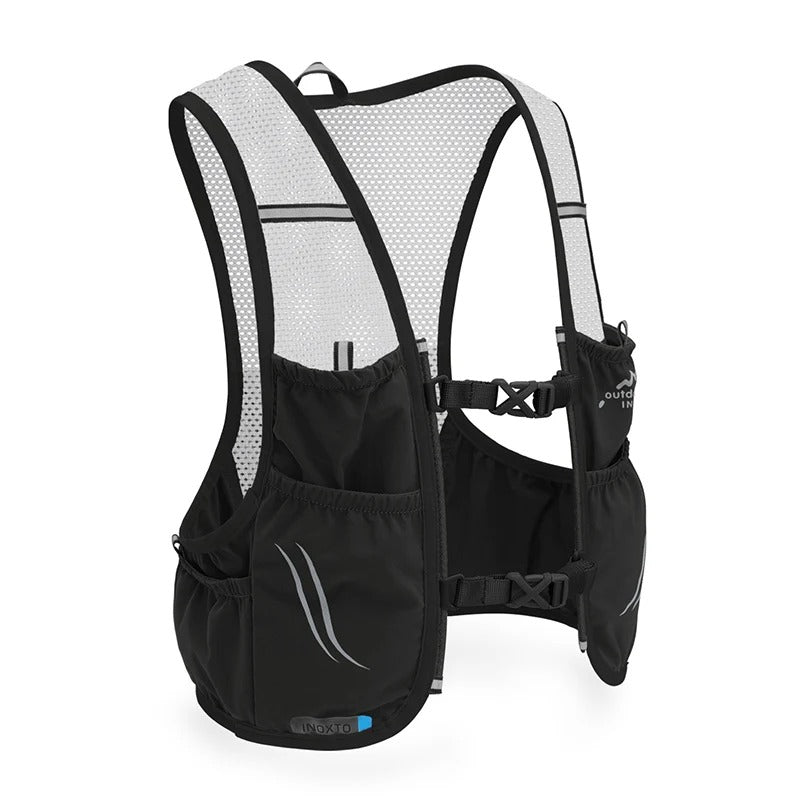Trail Running Vest with Soft Flask Hydration Backpack Unisex – product view 12 | Buffalo Gears