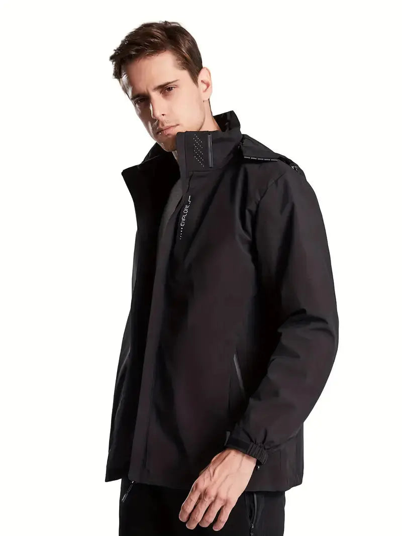 Unisex Waterproof Wind-Resistant Jacket Lightweight Outdoor Raincoat – product view 2 | Buffalo Gears