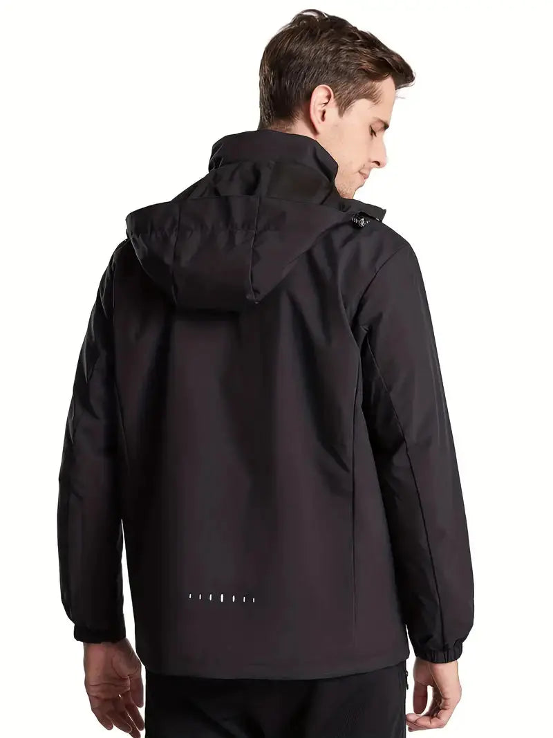 Unisex Waterproof Wind-Resistant Jacket Lightweight Outdoor Raincoat – product view 5 | Buffalo Gears