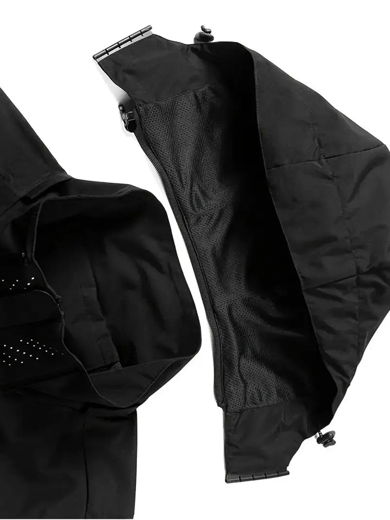Unisex Waterproof Wind-Resistant Jacket Lightweight Outdoor Raincoat – product view 10 | Buffalo Gears