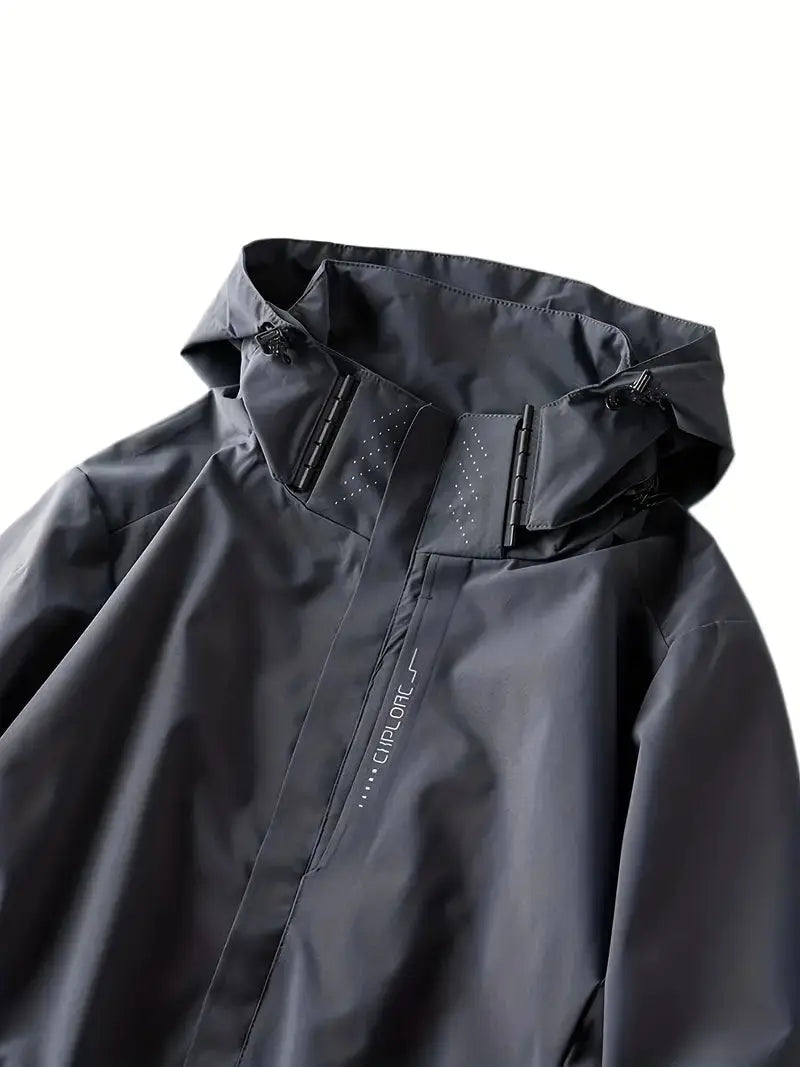 Unisex Waterproof Wind-Resistant Jacket Lightweight Outdoor Raincoat – product view 11 | Buffalo Gears