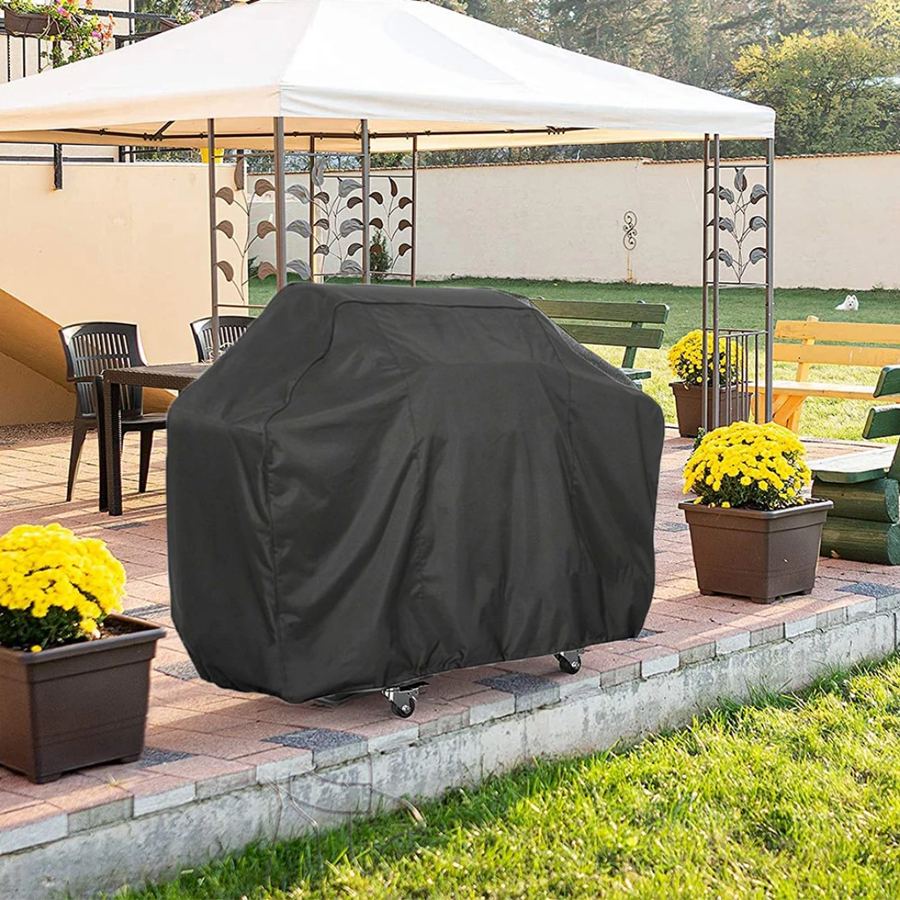 Water-Resistant BBQ Grill Cover Heavy-Duty Outdoor Weather Resistant – product view 4 | Buffalo Gears