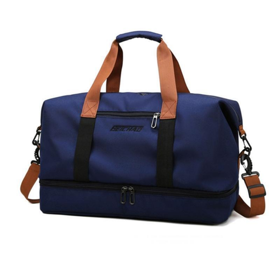 Water-Resistant Sports Travel Bag Gym Duffel with Shoe Compartment – product view 5 | Buffalo Gears