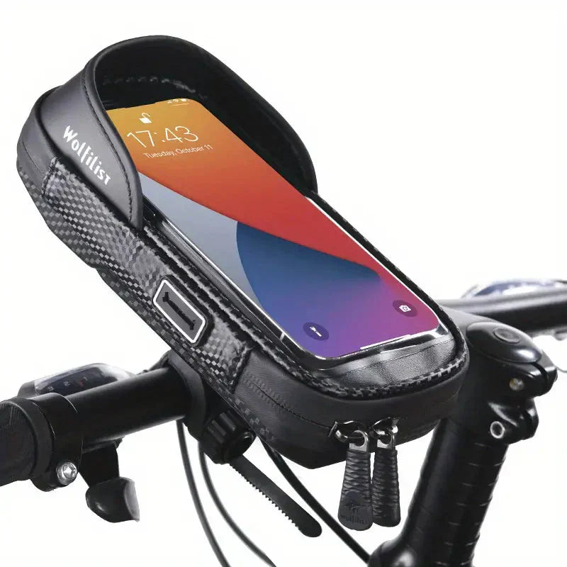 Waterproof Bicycle Phone Mount 360 Rotation Bike Handlebar – product view 6 | Buffalo Gears