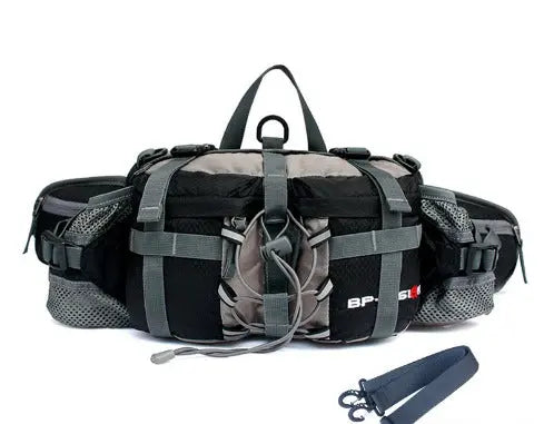 Waterproof Hiking Waist Bag 5-Litre Outdoor Fanny Pack with Pockets – product view 1 | Buffalo Gears