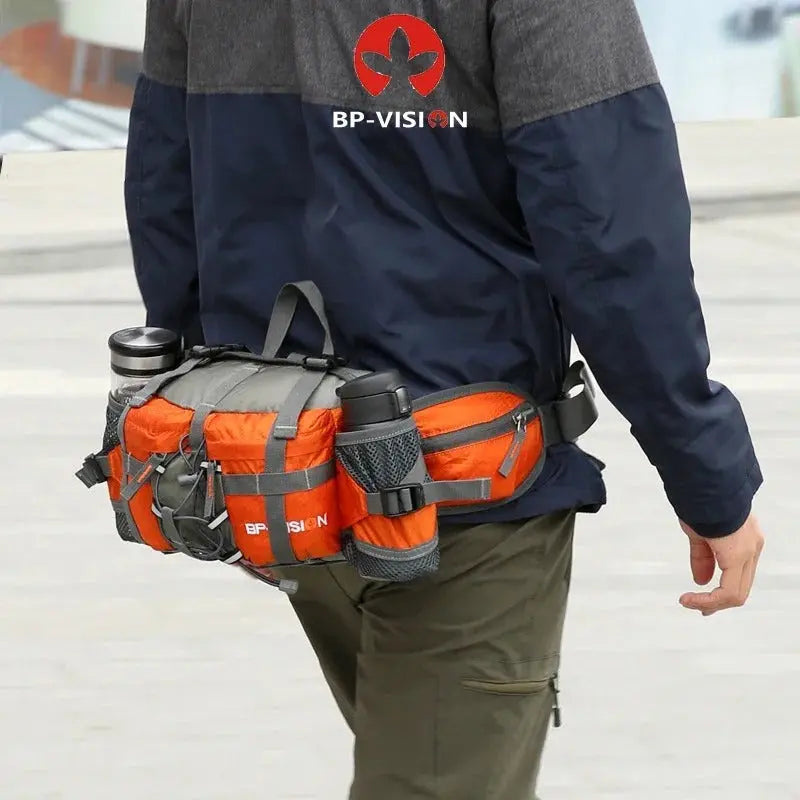 Waterproof Hiking Waist Bag 5-Litre Outdoor Fanny Pack with Pockets – product view 8 | Buffalo Gears