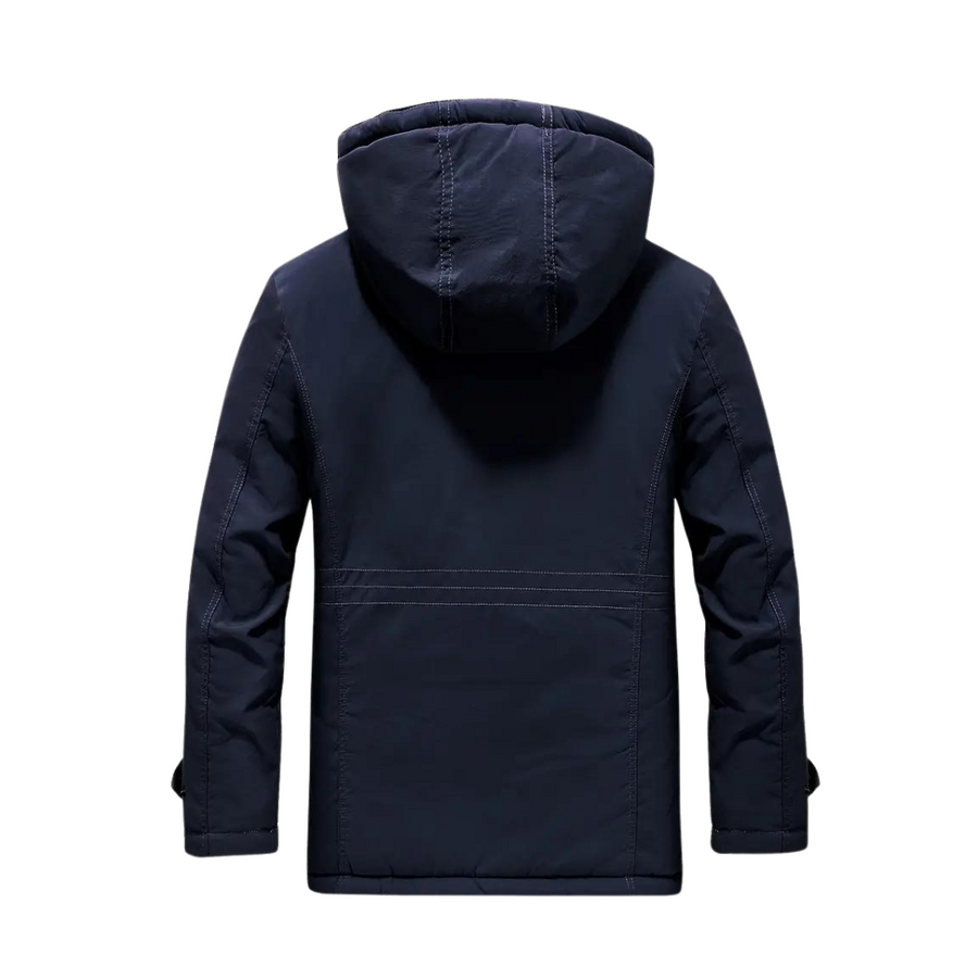 Waterproof Wind-Resistant Lined Outdoor Jacket Warm Winter Coat – product view 9 | Buffalo Gears