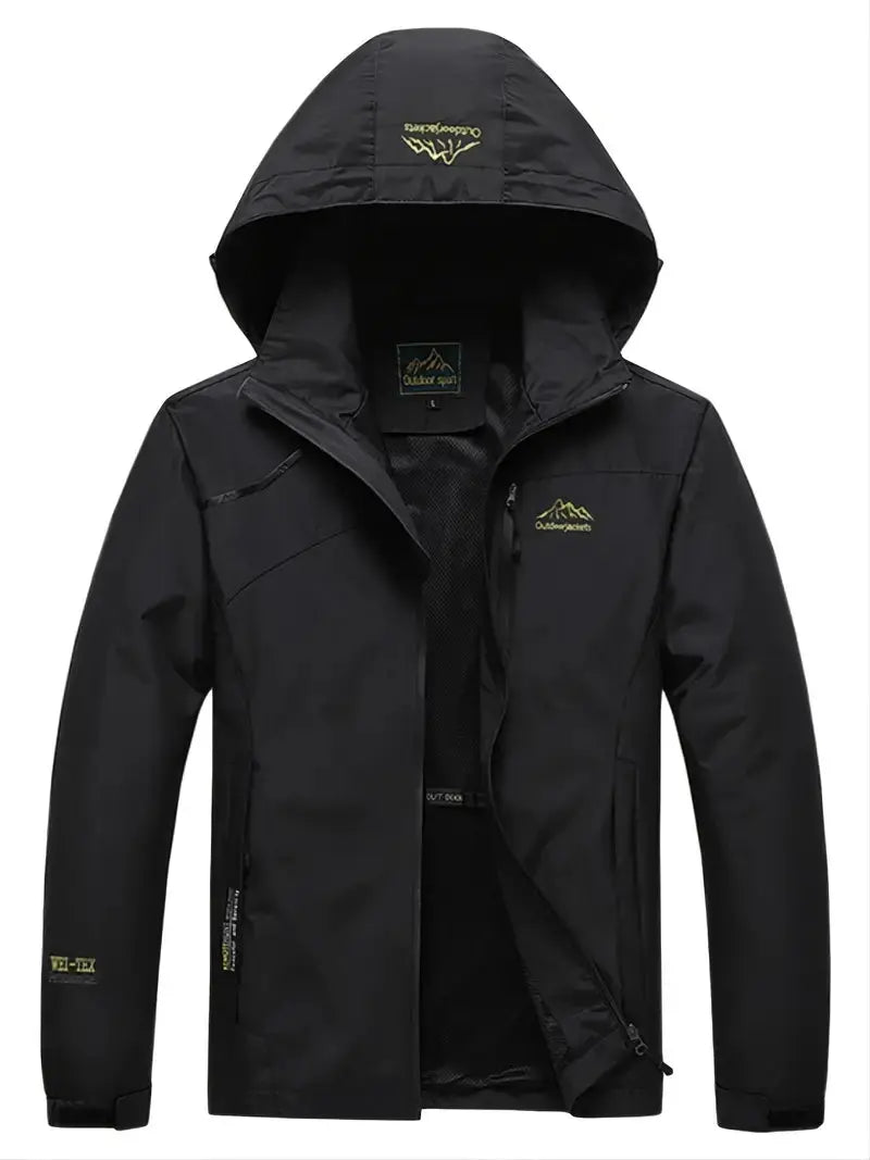 Waterproof Wind-Resistant Outdoor Jacket Breathable Mid Season Coat – product view 3 | Buffalo Gears