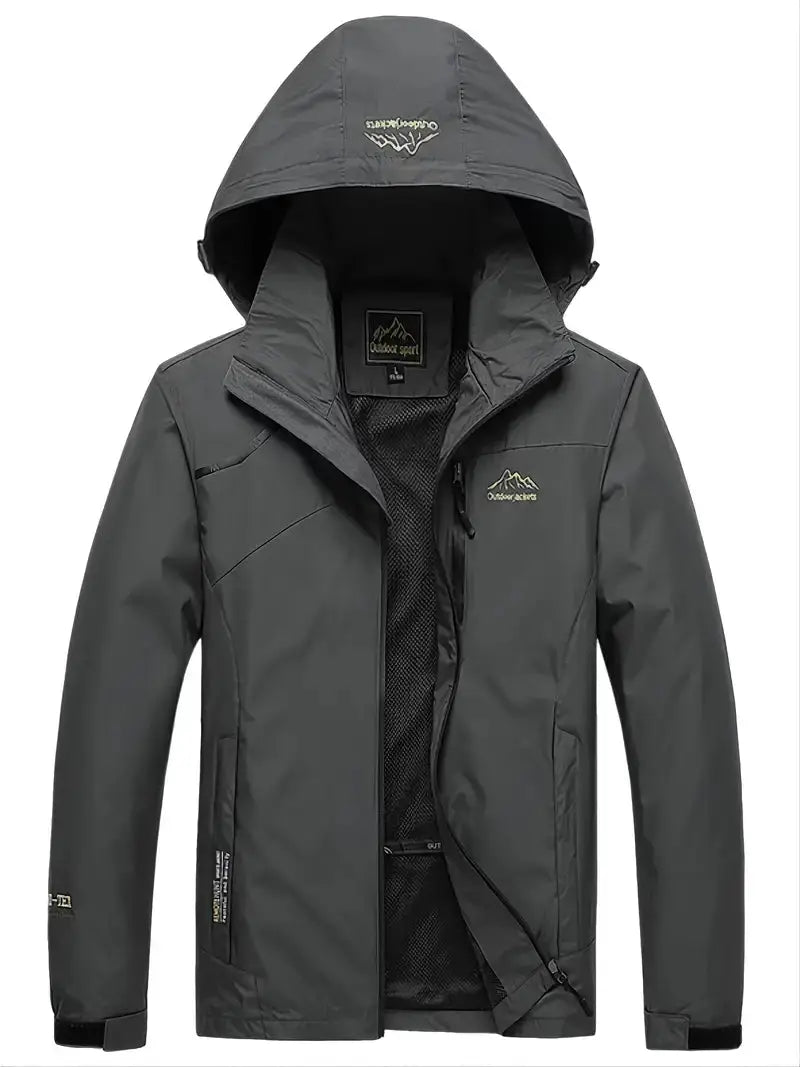 Waterproof Wind-Resistant Outdoor Jacket Breathable Mid Season Coat – product view 5 | Buffalo Gears
