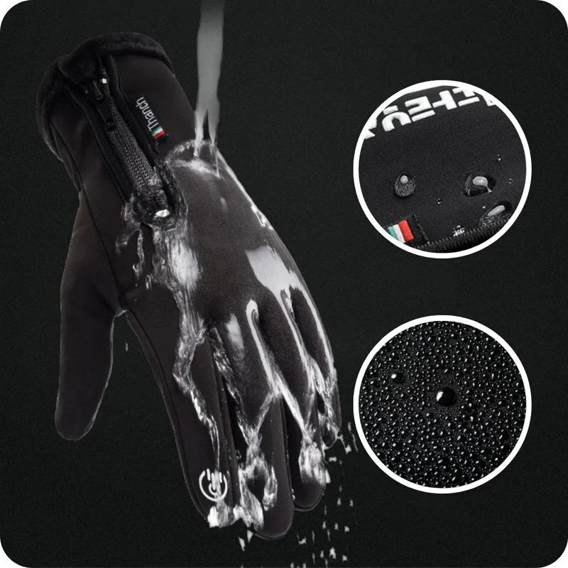 Waterproof Winter Gloves Touchscreen Compatible Warm Outdoor – product view 3 | Buffalo Gears