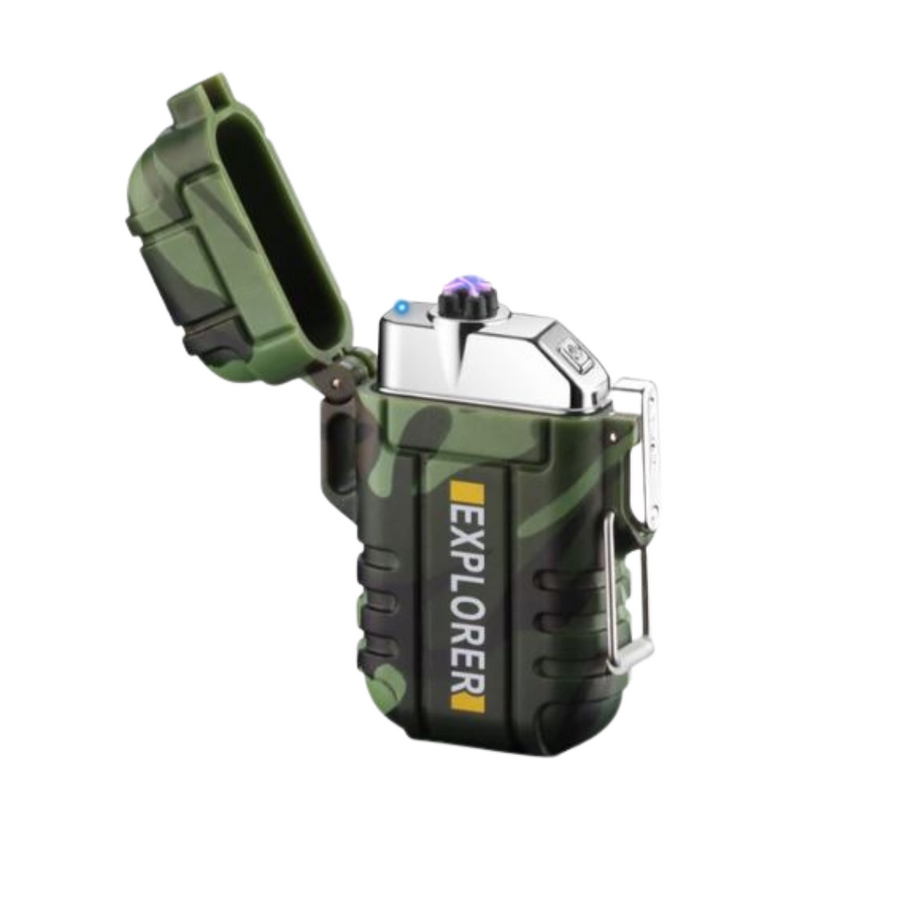 Wind-Resistant Weather-Resistant Electric Lighter USB Rechargeable Survival – product view 3 | Buffalo Gears