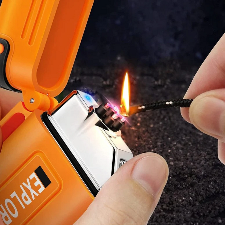 Wind-Resistant Weather-Resistant Electric Lighter USB Rechargeable Survival – product view 11 | Buffalo Gears