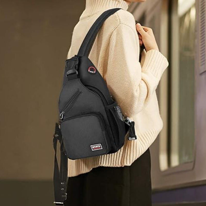 Women's Crossbody Bag Outdoor Canvas Travel Shoulder Sling – product view 7 | Buffalo Gears