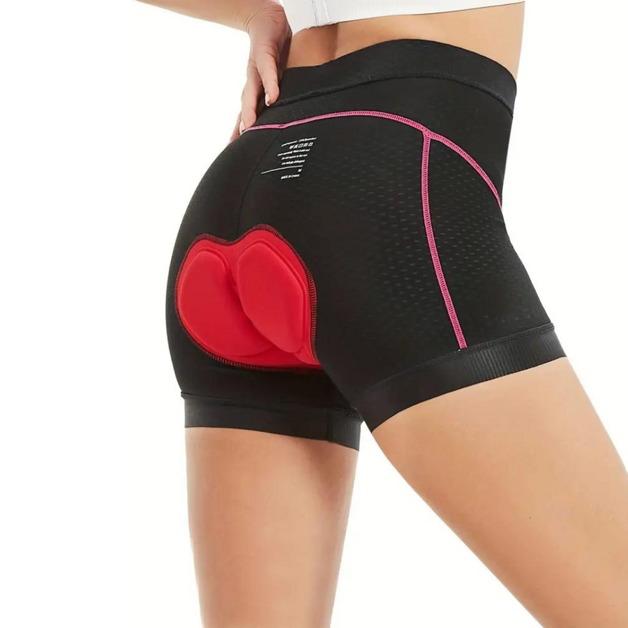 Women's Cycling Shorts 4D Gel-Padded Breathable Bike – product view 4 | Buffalo Gears