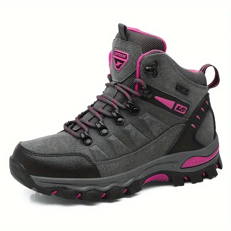 Women's Waterproof Hiking Boots Wide-Fit Supportive Outdoor Shoes – product view 5 | Buffalo Gears