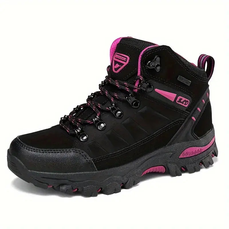 Women's Waterproof Hiking Boots Wide-Fit Supportive Outdoor Shoes – product view 6 | Buffalo Gears