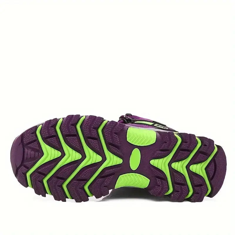 Women's Waterproof Hiking Boots Wide-Fit Supportive Outdoor Shoes – product view 7 | Buffalo Gears