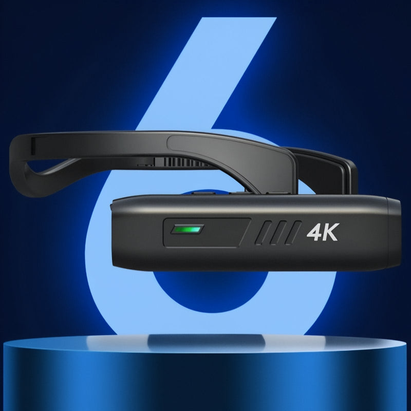 Head-Mounted 4K Action Camera for Hands-Free Trail Footage - product view 3 | Buffalo Gears