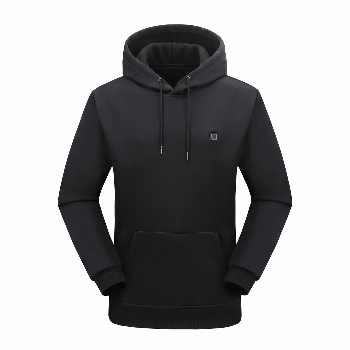 Heated Fleece Hoodie with 7 Heat Zones and Kangaroo Pocket - product view 1 | Buffalo Gears